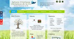 Desktop Screenshot of fortalezadelafe.org
